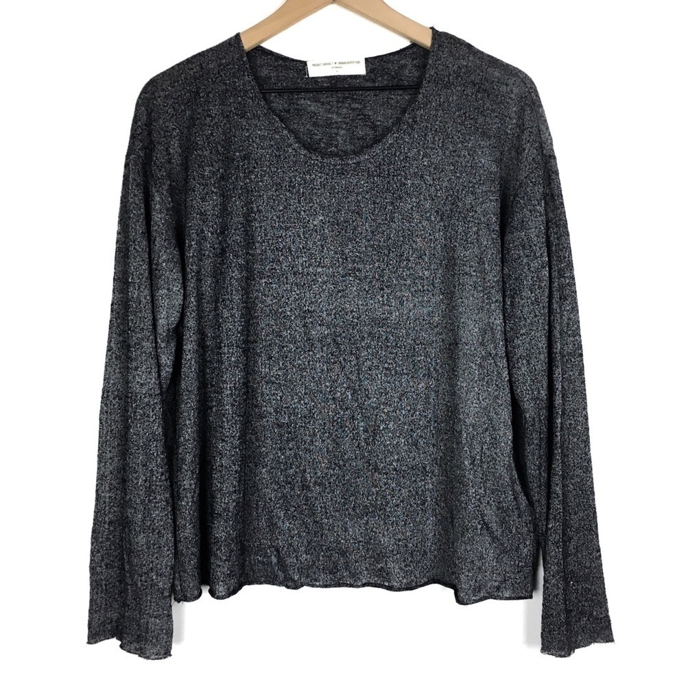 PROJECT SOCIAL T URBAN OUTFITTERS Sweater Top Long Sleeve Space Dye Pullover XL